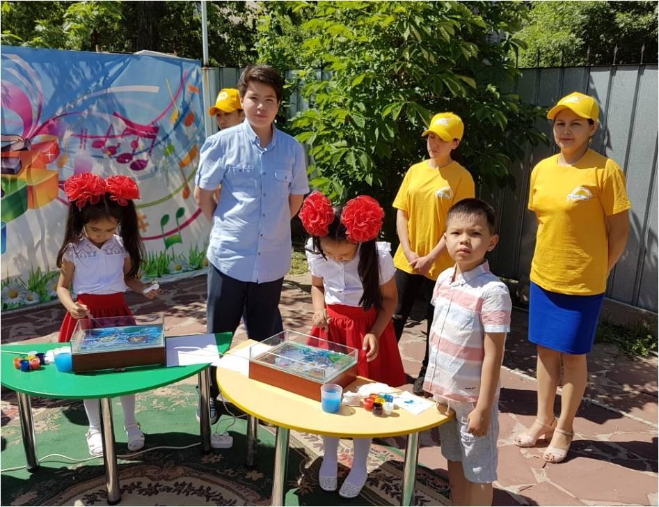 "Бақытты балалық шақ" жобасының аясында
